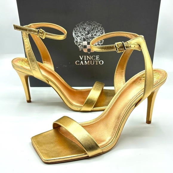 Vince Camuto Shoes - Vince Camuto Egyptian Gold Size 9.5 Vince 
Camuto Women's Saprenda Heeled Sandal